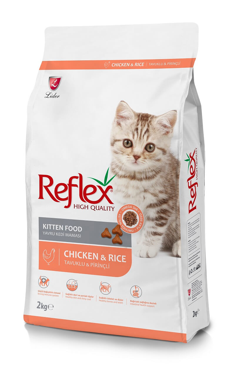 Reflex Tavuklu Yavru Kedi Maması 2 Kg Hepad Shop