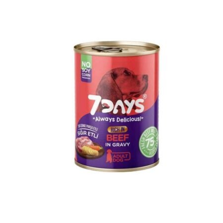 7 DAYS SIĞIR ETLİ KÖPEK KONSERVE 415 GR