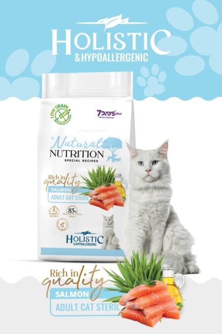 NATURAL NUTRITION ADULT CAT SALMON STERLİGHT 2 KG