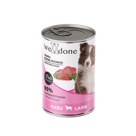 Welldone Kuzulu Yavru Köpek Konservesi 415 GR