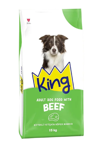 KING ETLI YETISKIN KÖPEK MAMASI 15 KG